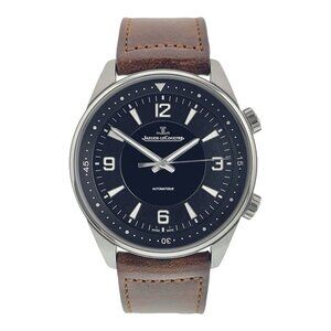 Jaeger-LeCoultre Stainless Steel Black Dial 41mm Automatic Mens Watch Q9008471